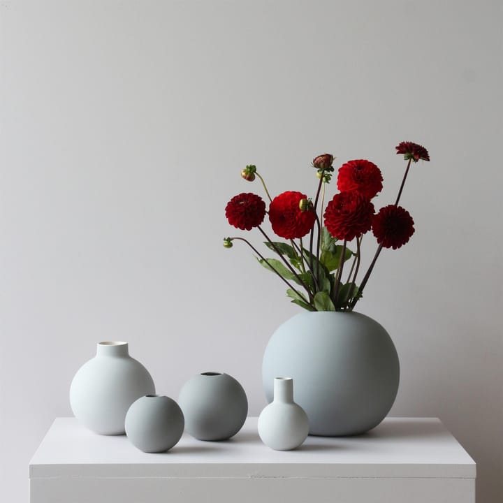 Ball vas grey - 10 cm - Cooee Design