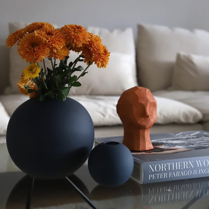 Ball vas midnight blue, 20 cm Cooee Design