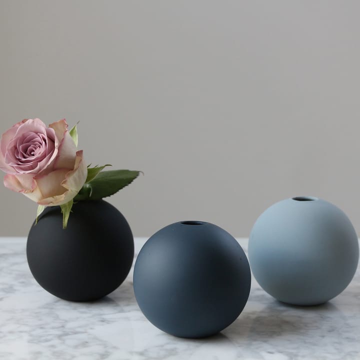 Ball vas midnight blue - 8 cm - Cooee Design