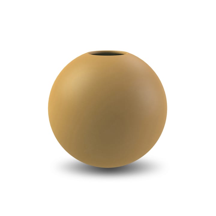 Ball vas ochre - 10 cm - Cooee Design