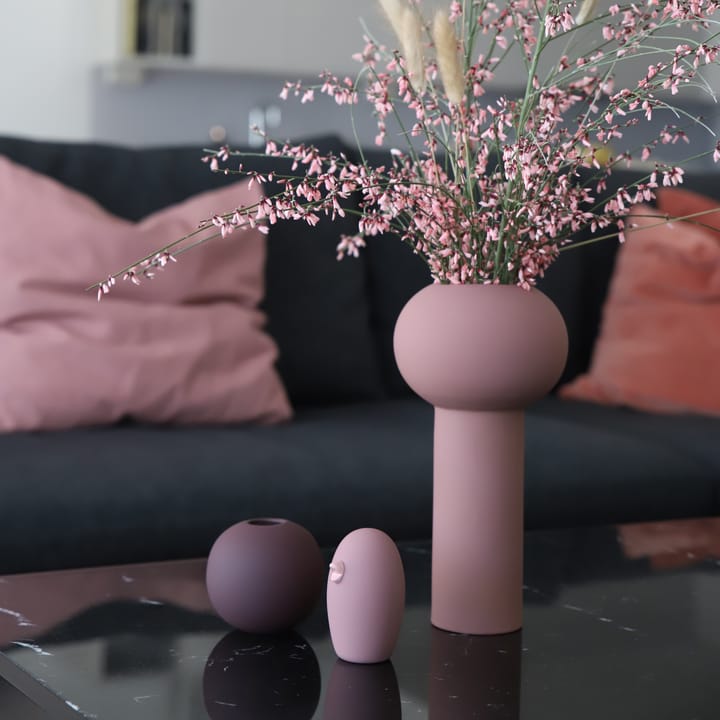Ball vas plum - 8 cm - Cooee Design
