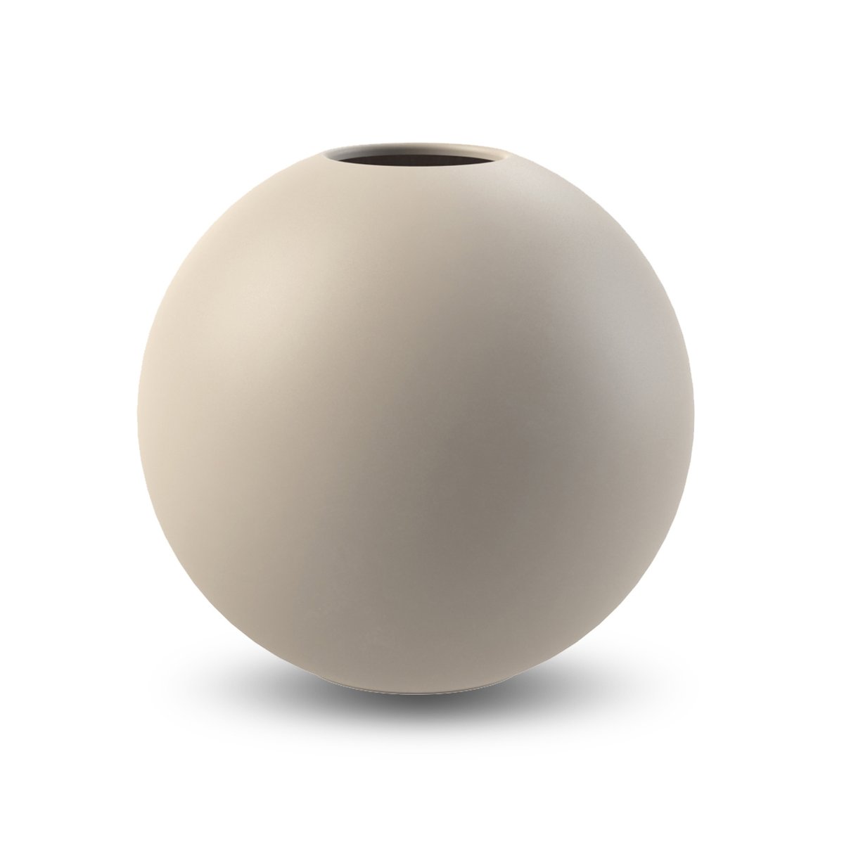 Cooee Design Ball vas sand 20 cm | Skandinavisk Design | Vaser | Beige