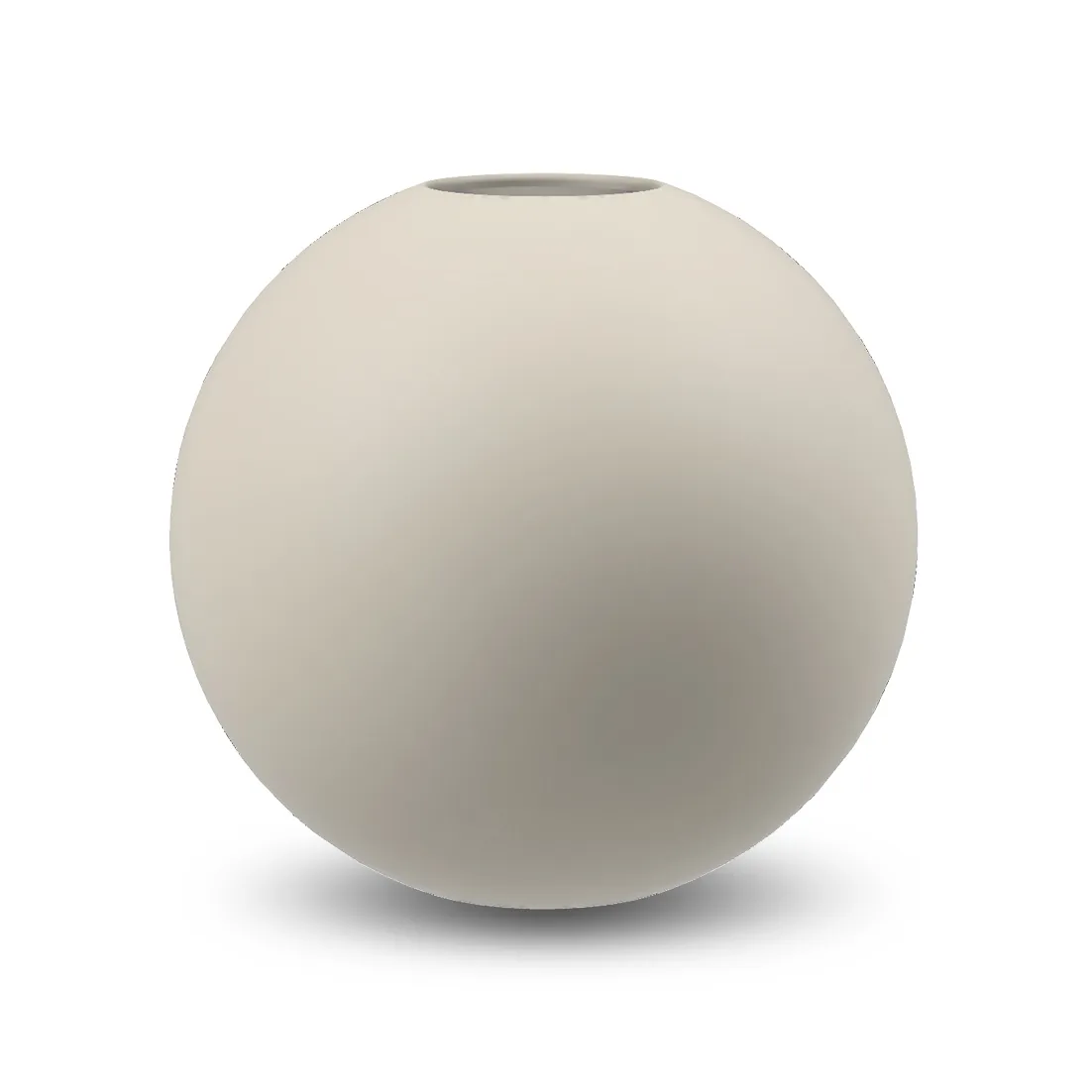 Cooee Design Ball vas shell 20 cm | Skandinavisk Design | Vaser | Grå