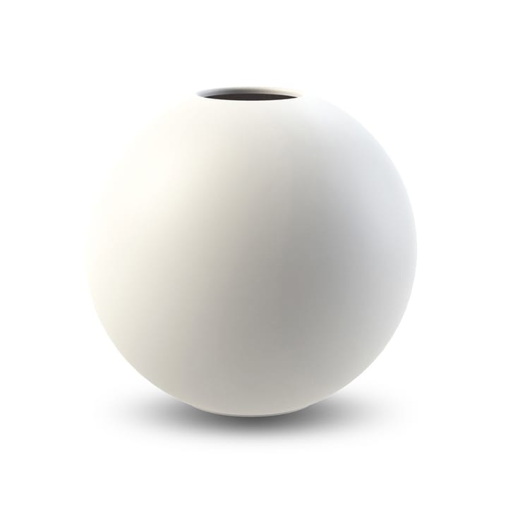 Ball vas white - 20 cm - Cooee Design