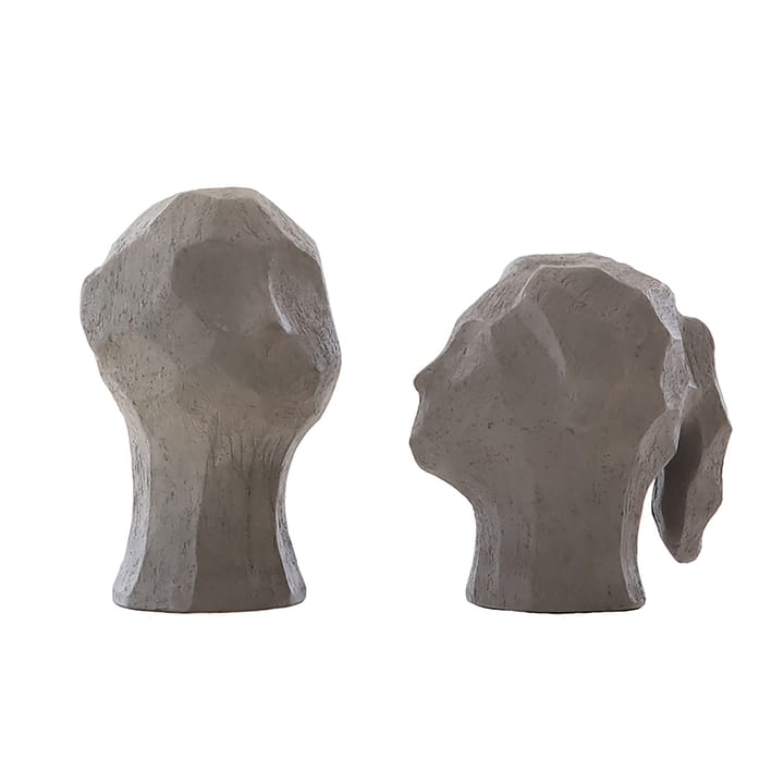 Benedict och Amal sculpture - Graphite - Cooee Design