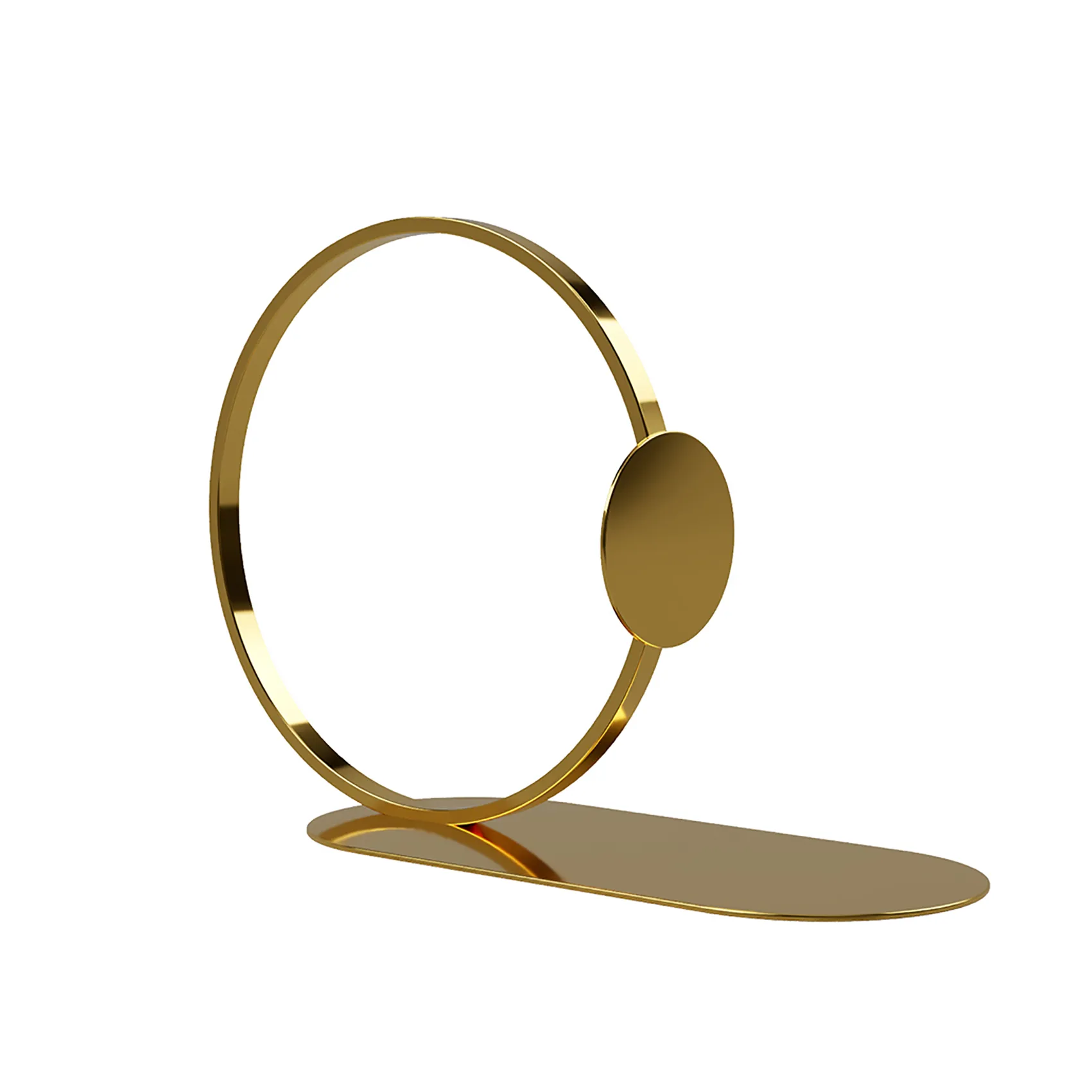 Book Ring bokstöd 10 cm, Mässing