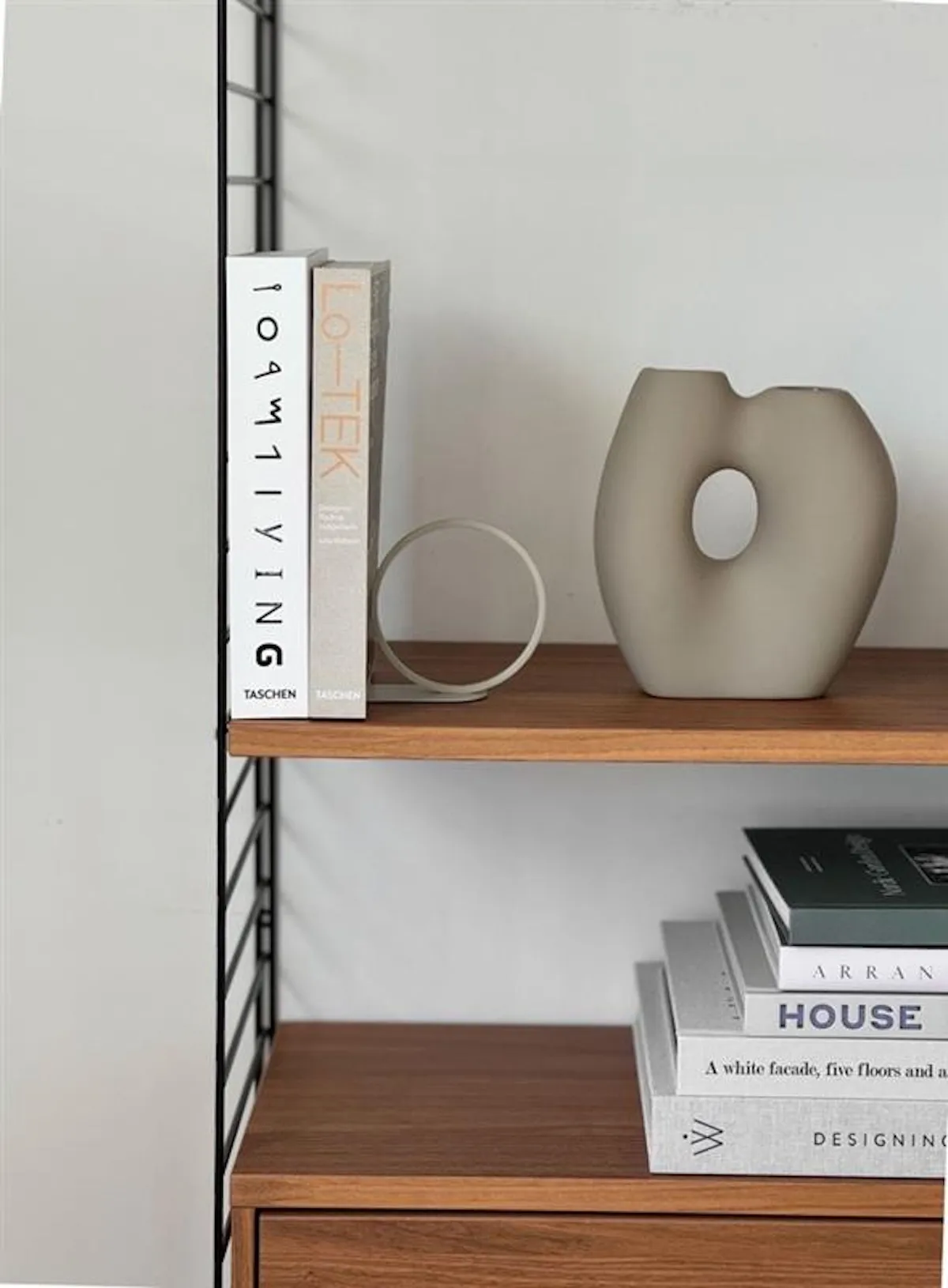 Book Ring bokstöd 10 cm, Sand Cooee Design