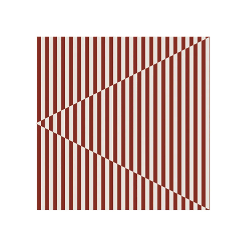 Cooee Design Broken Lines servett 33x33 cm 20-pack Berry-white