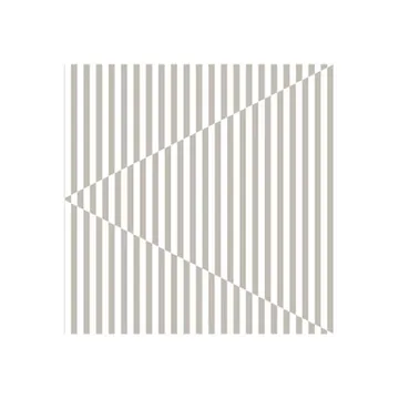 Broken Lines servett 33x33 cm 20-pack - Sand-white - Cooee Design