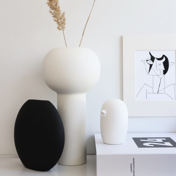 Ceramic Bird 12 cm - White - Cooee Design