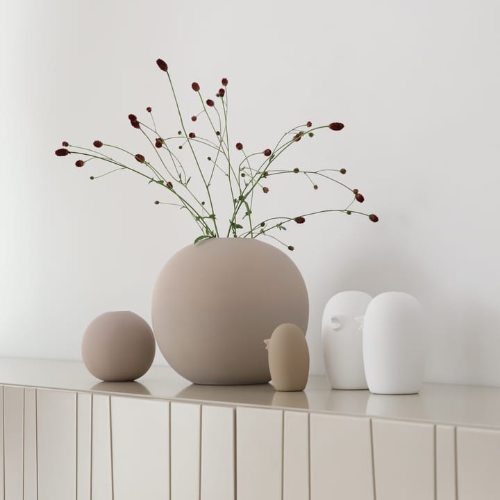Ceramic Bird 12 cm, White Cooee Design