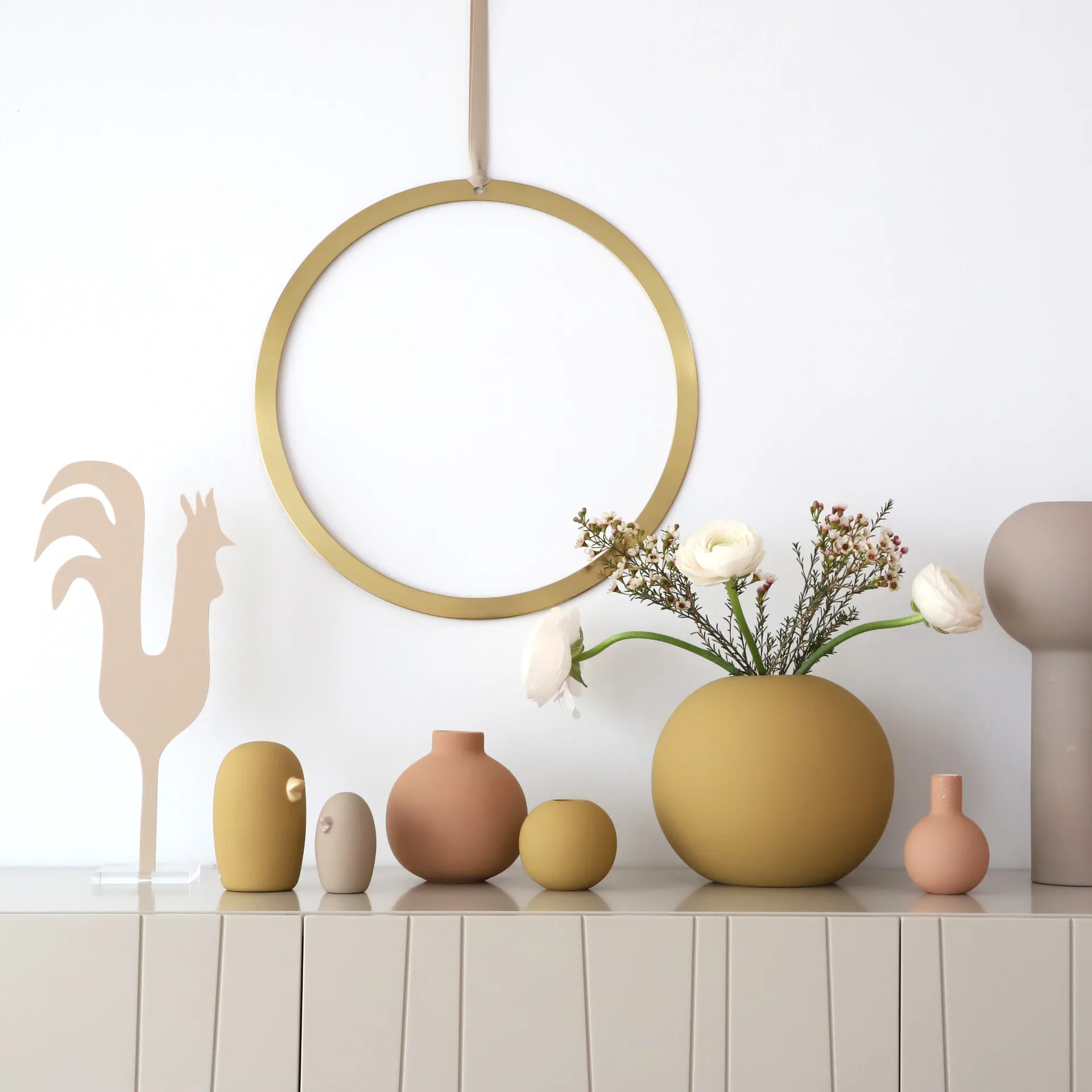 Ceramic Bird 8 cm, Sand Cooee Design