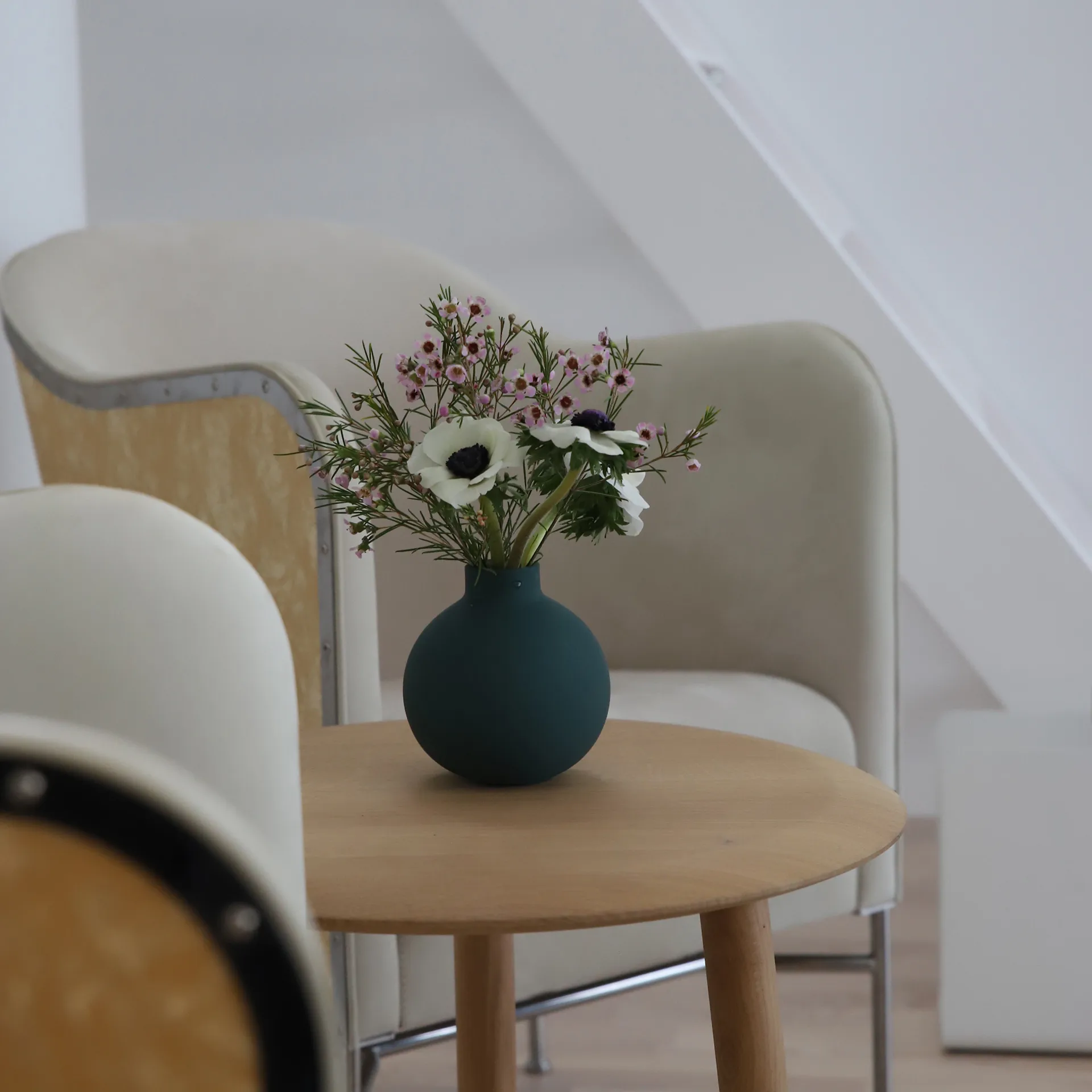 Collar vas 12 cm, dark green Cooee Design