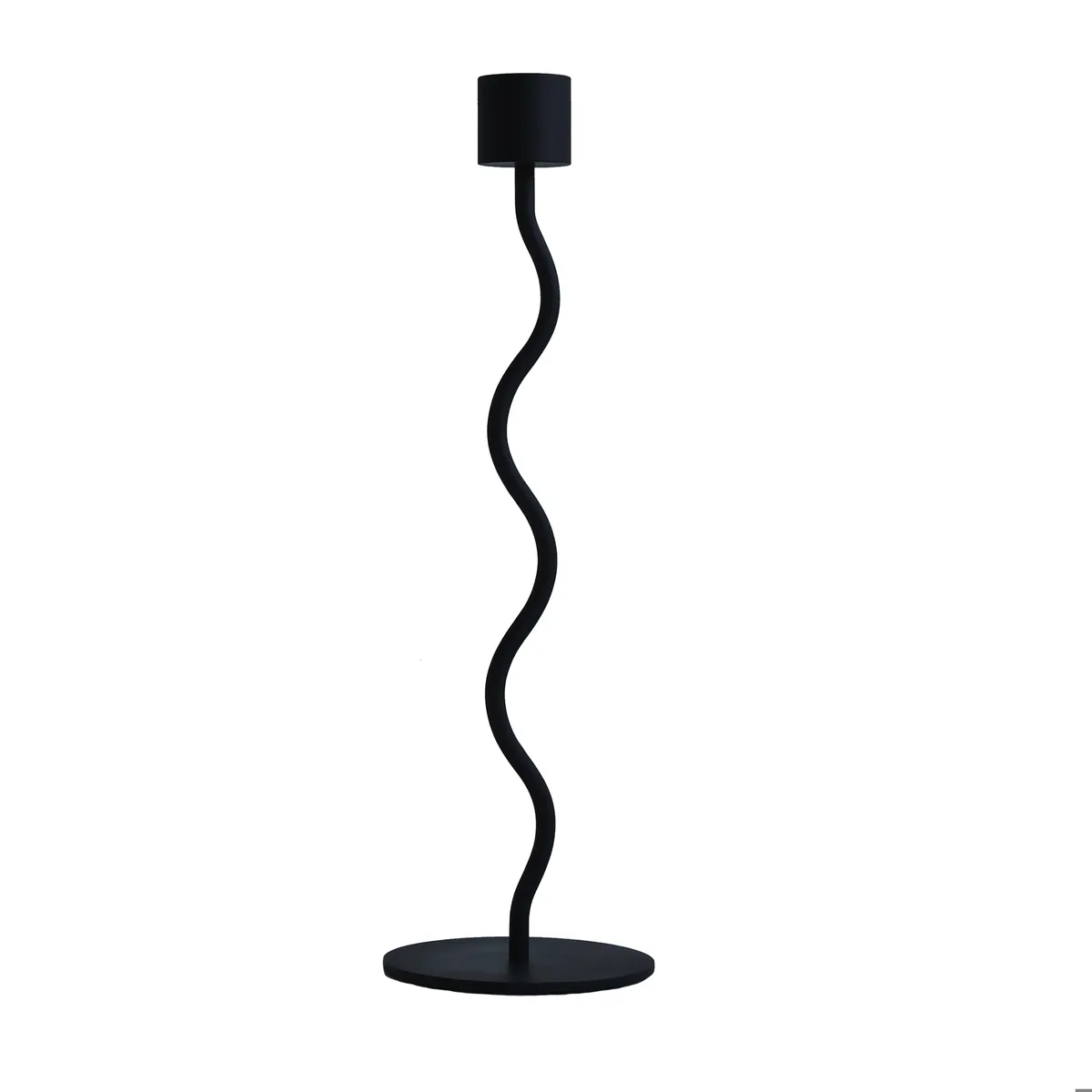 Cooee Design Curved ljusstake 26 cm Black
