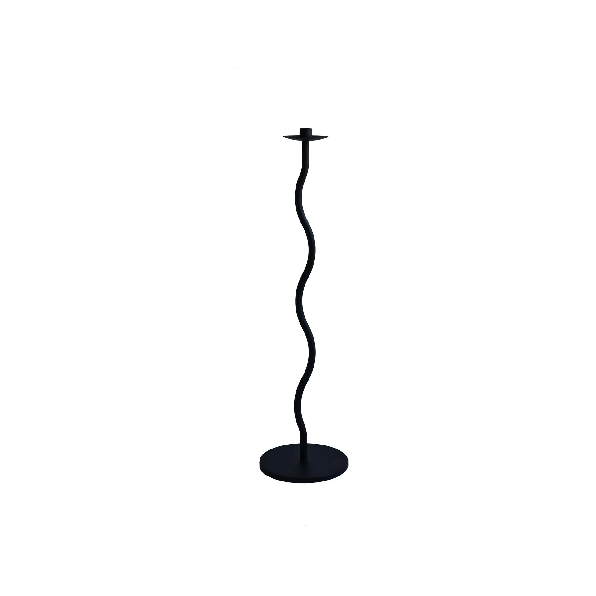Curved ljusstake 75 cm, Black Cooee Design