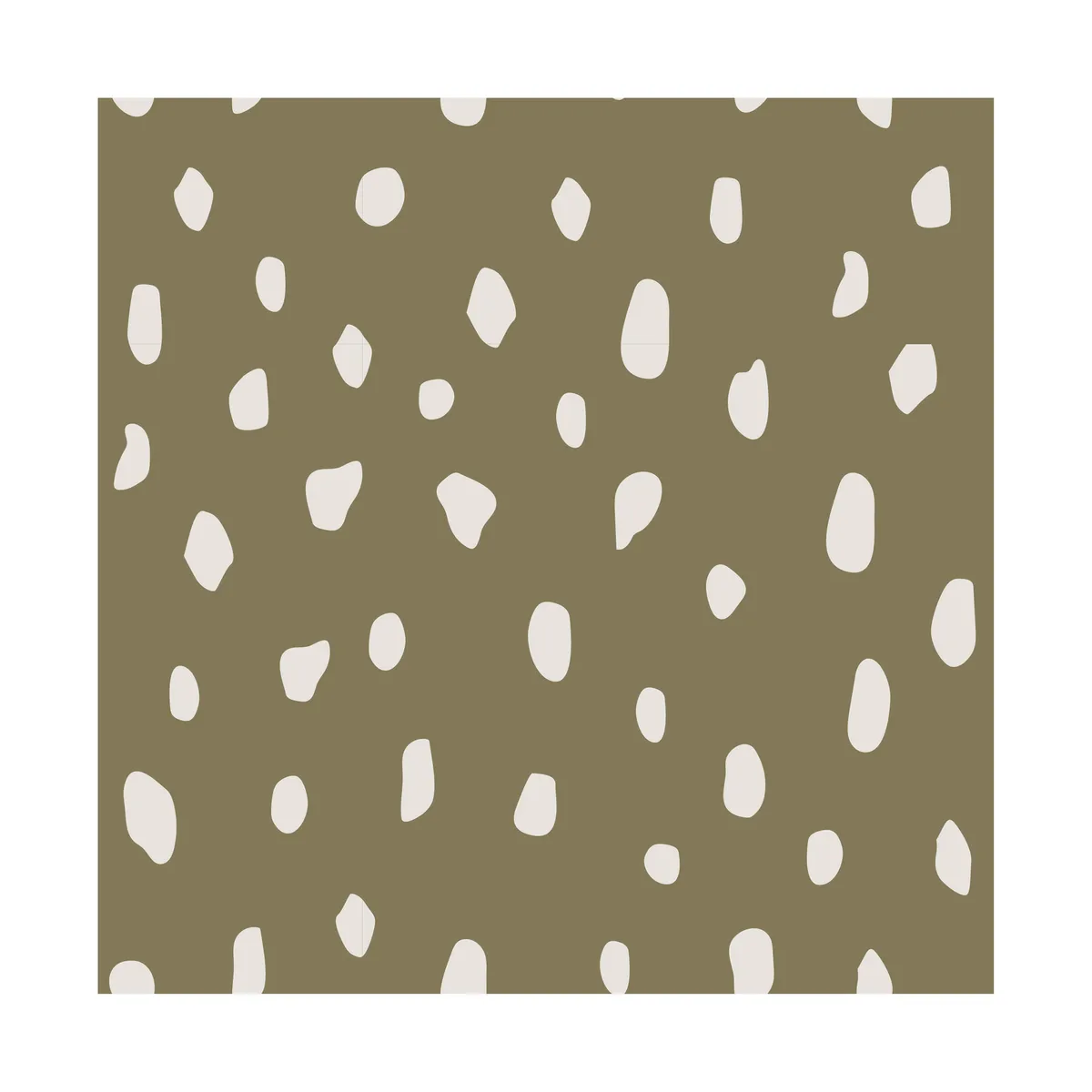 Cooee Design Dots servetter 33x33 cm 20-pack Olive