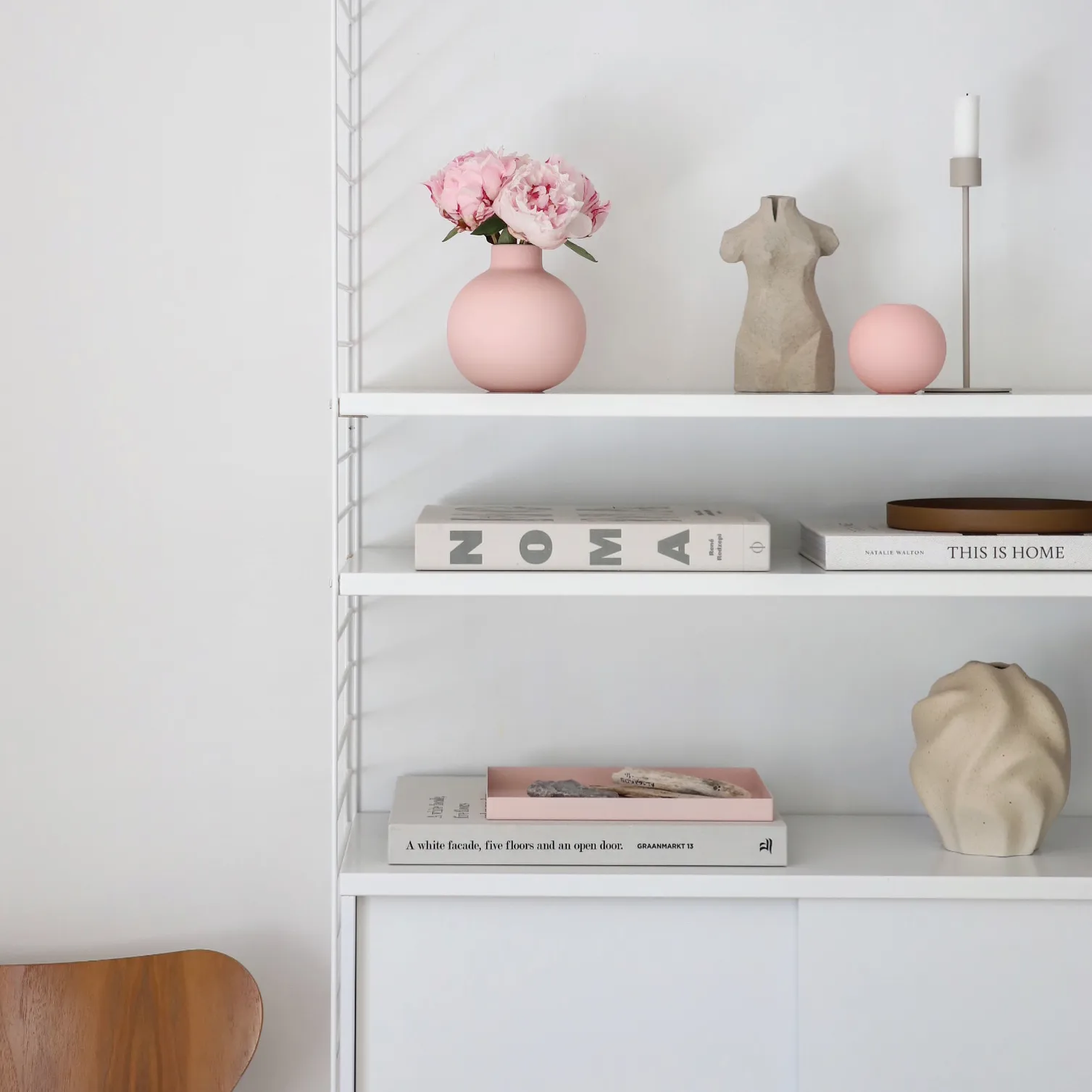 Drift vas 17 cm, Limestone Cooee Design