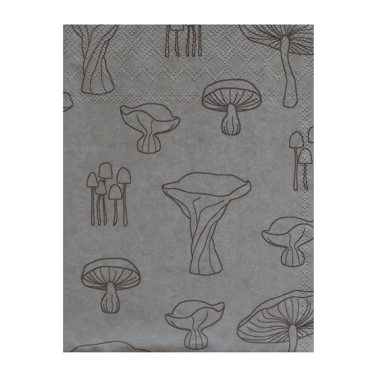 Cooee Design Fungi servett 33x33 cm 20-pack Sand-hazelnut