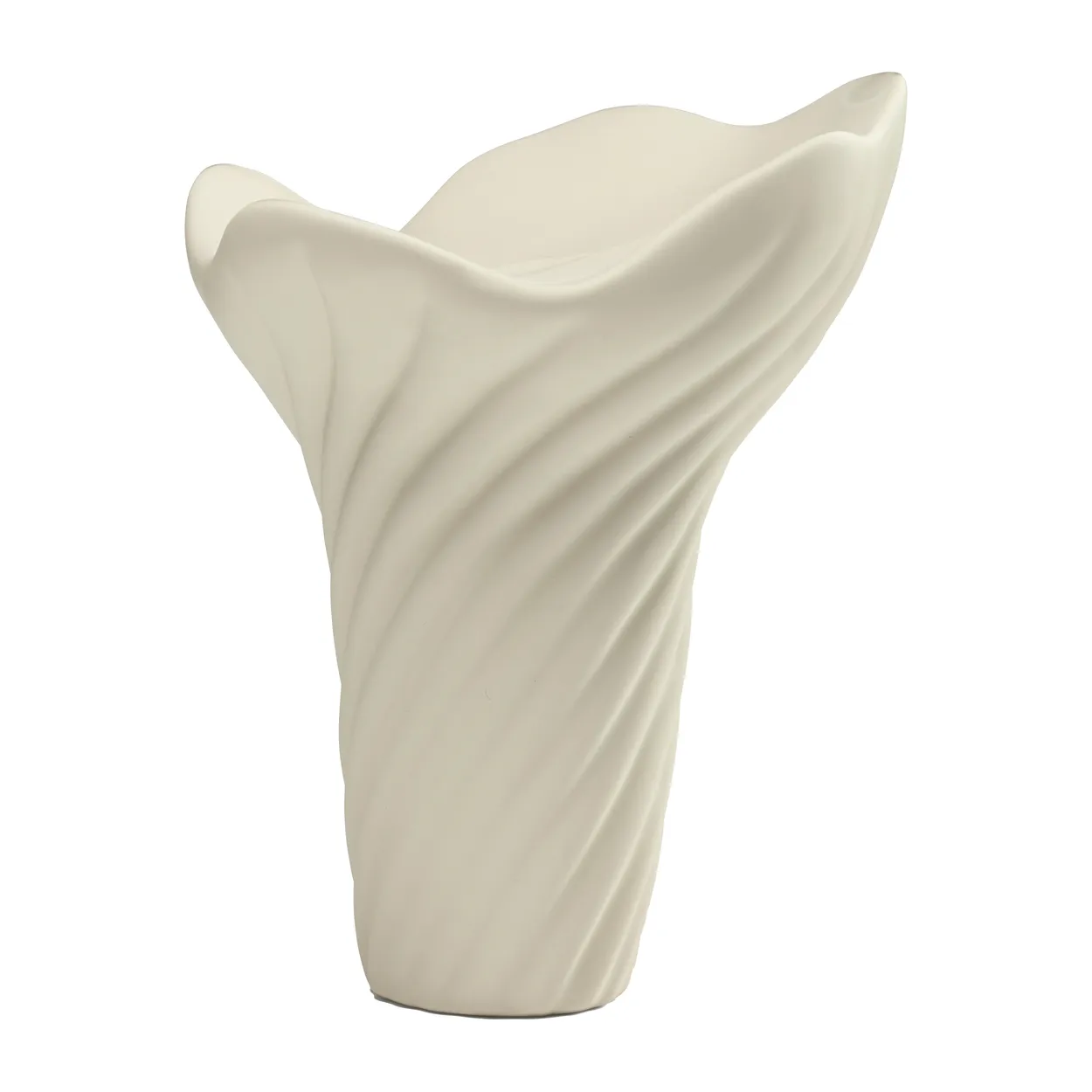 Cooee Design Fungi skulptur large 18 cm Linnen | Skandinavisk Design | Skulpturer & Porslinsfigurer | Beige