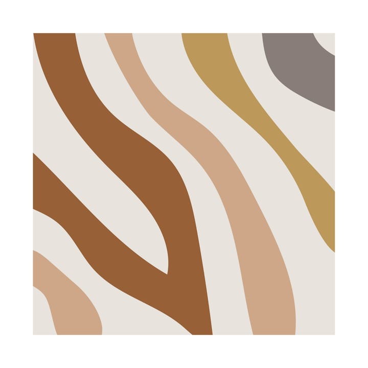 Gotland servetter 16x16 cm 20-pack - Earth - Cooee Design