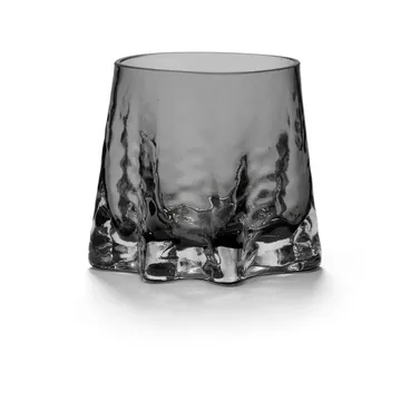 Gry Ljuslykta Ø11 cm - Smoke - Cooee Design