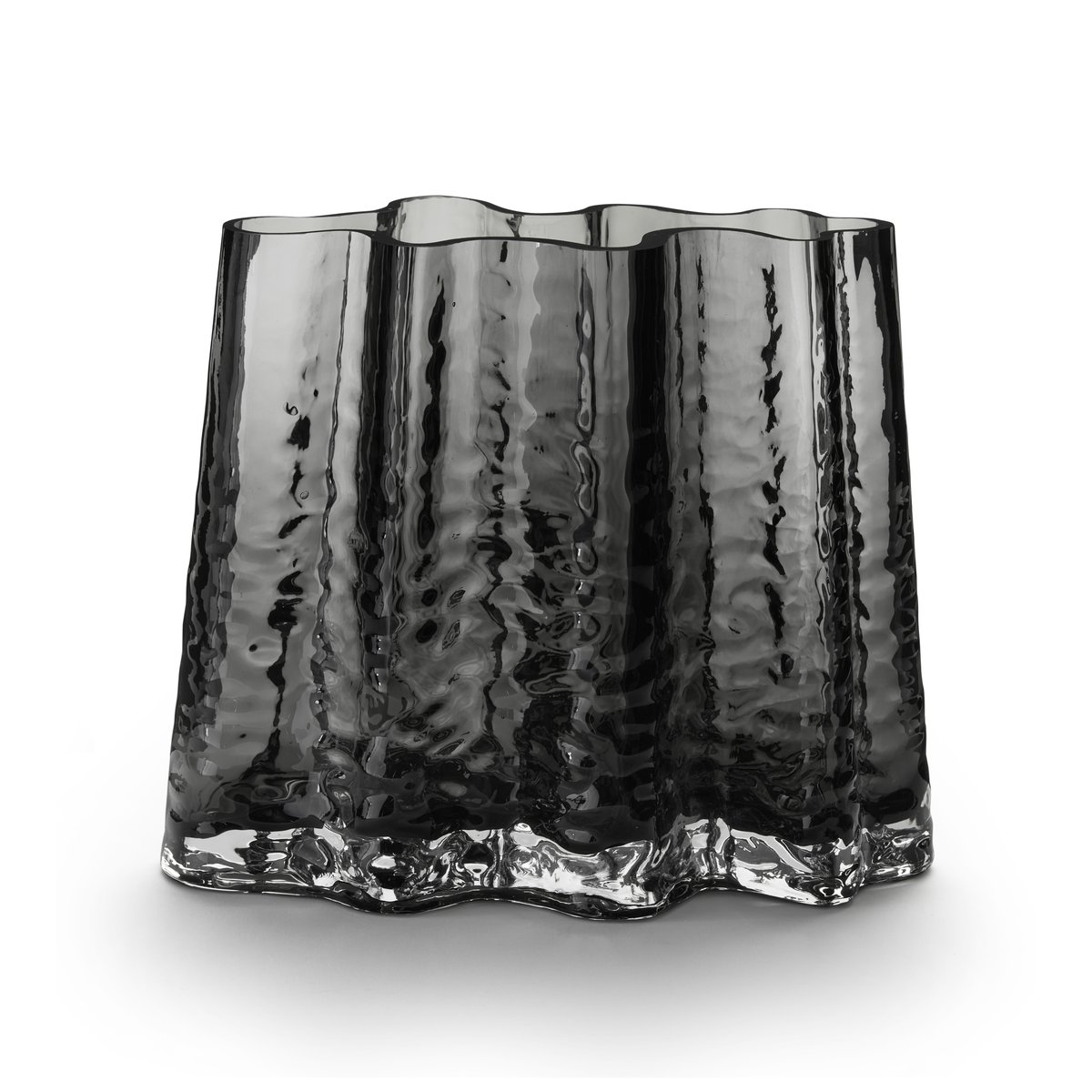 Cooee Design Gry wide vas 19 cm | Skandinavisk Design | Vaser | Grå