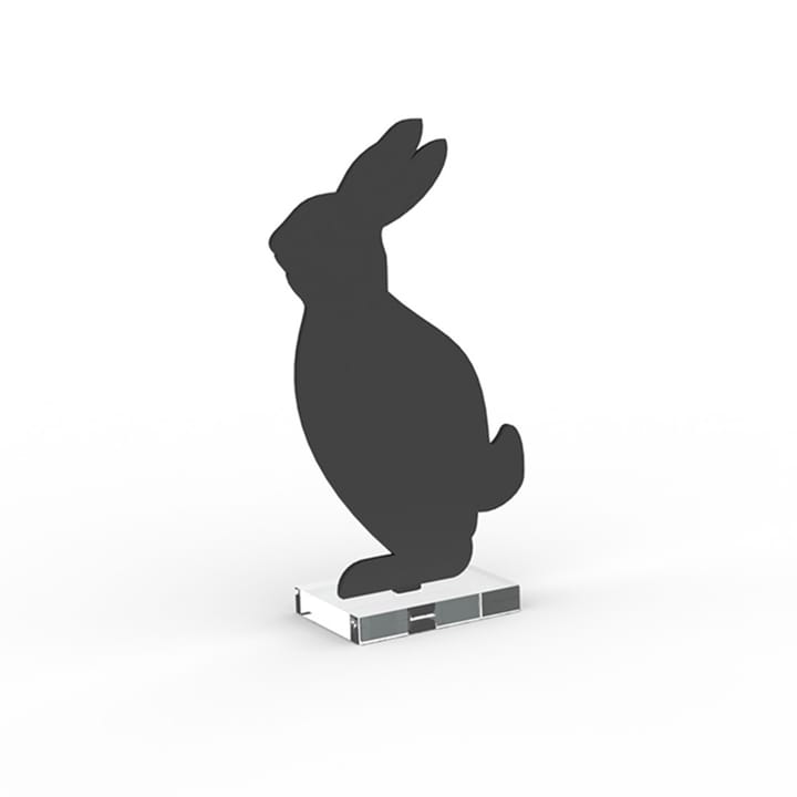 Hare påskdekoration 18 cm - Black - Cooee Design