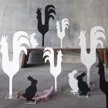 Hare påskdekoration 18 cm - White - Cooee Design
