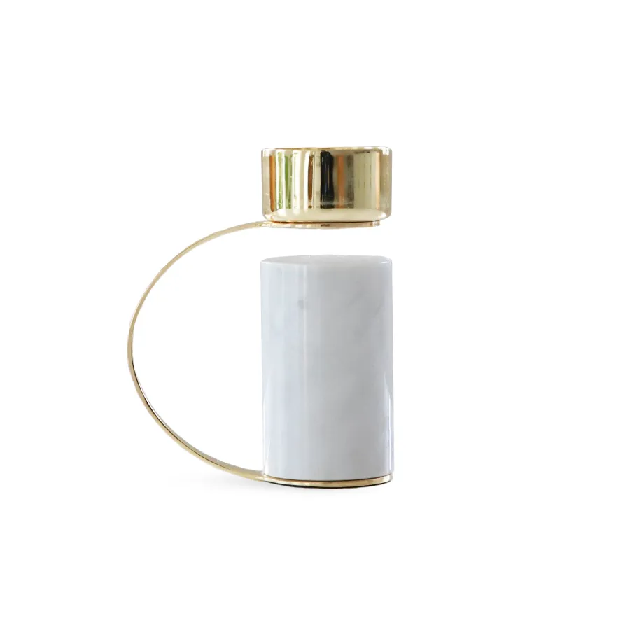 Heavy värmeljusstake, Carrara Cooee Design