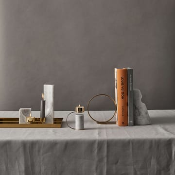 Heavy värmeljusstake - Carrara - Cooee Design