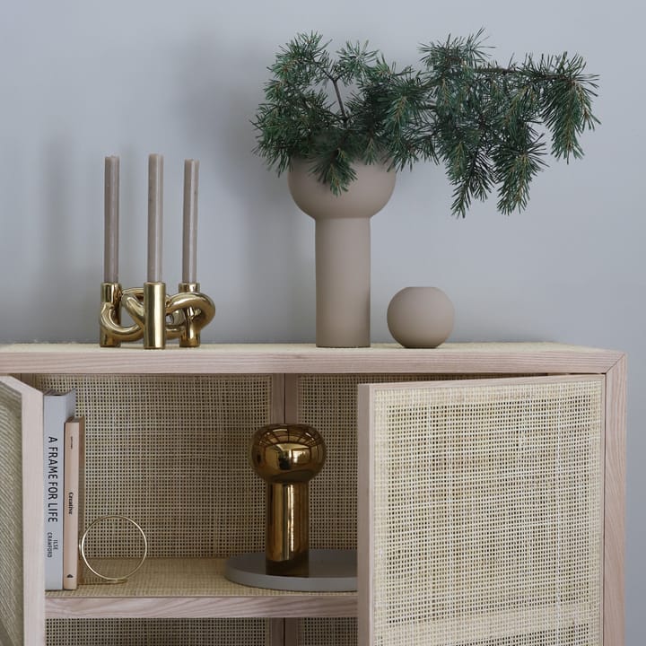 Lykke Three ljusstake - Gold - Cooee Design