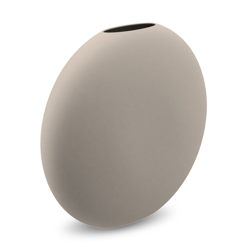 Cooee Design Pastille vas 20 cm Sand | Skandinavisk Design | Vaser | Beige