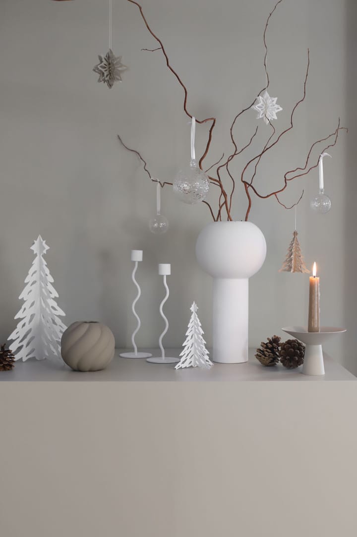 Pinetree dekorationsgran 20 cm, Vit Cooee Design