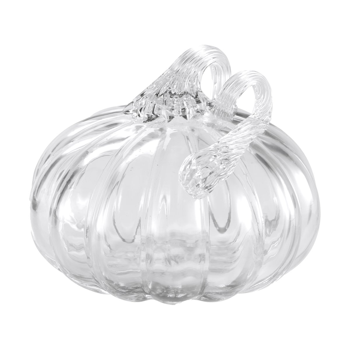 Cooee Design Pumpkin dekoration 10 cm Clear | Skandinavisk Design | Dekorationsdetaljer | Transparent