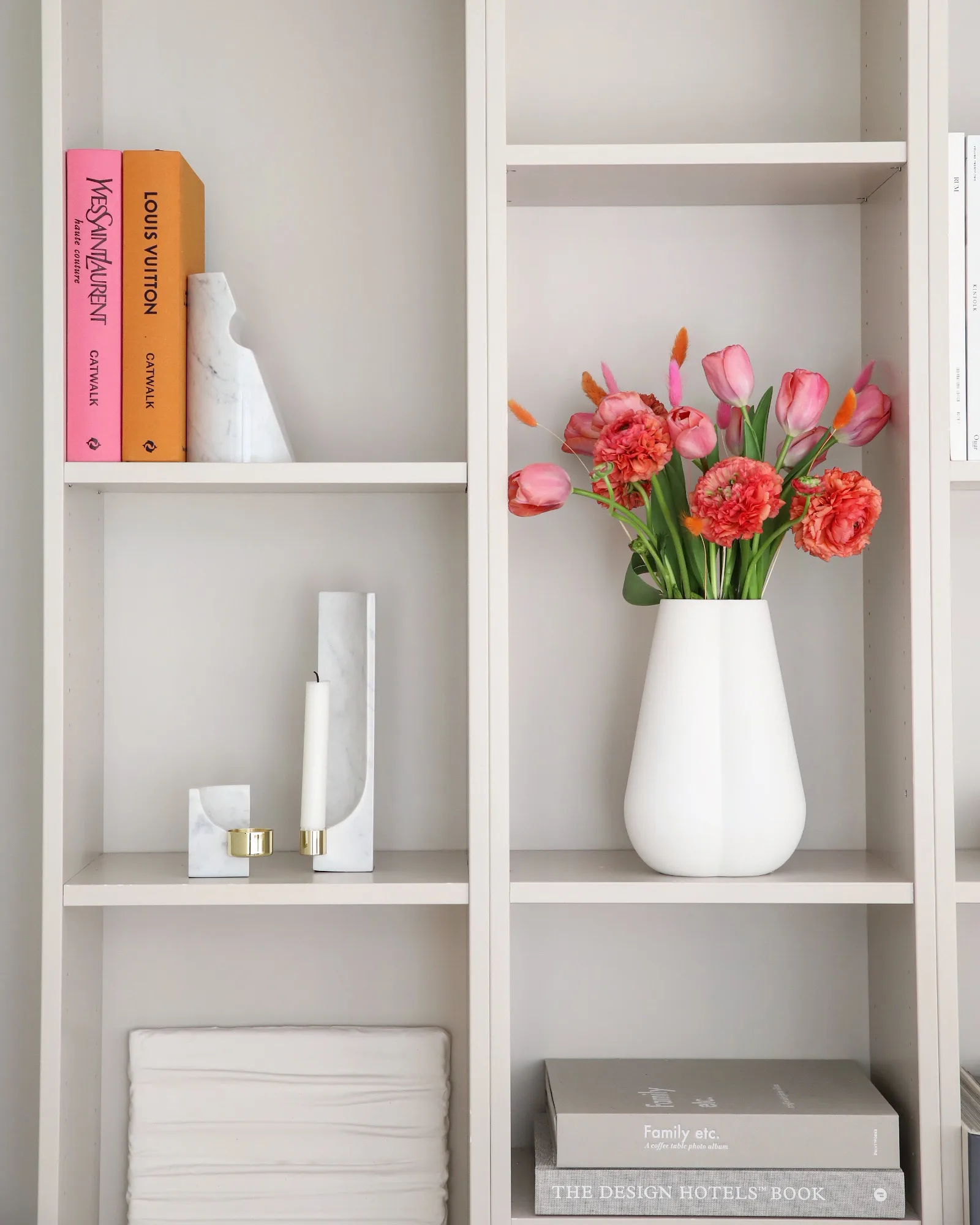 Quarter värmeljusstake, Carrara Cooee Design