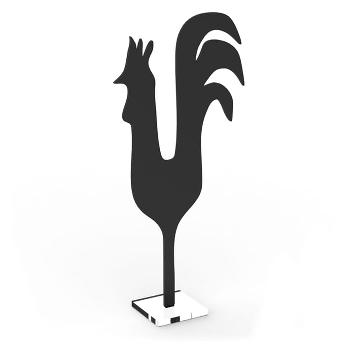 Rooster påskdekoration 47 cm - Black - Cooee Design