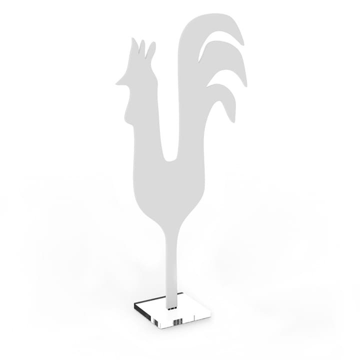 Rooster påskdekoration 47 cm - White - Cooee Design