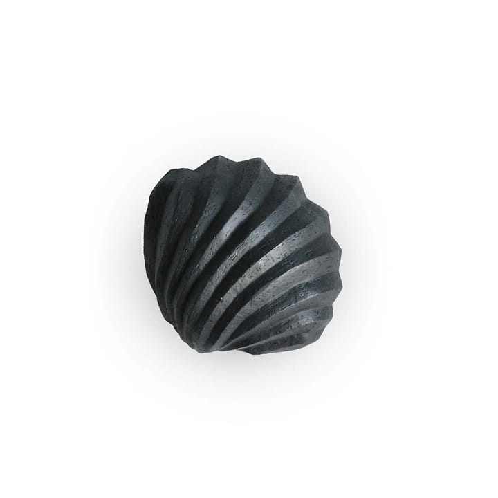 The Clam Shell skulptur 13 cm - Coal - Cooee Design