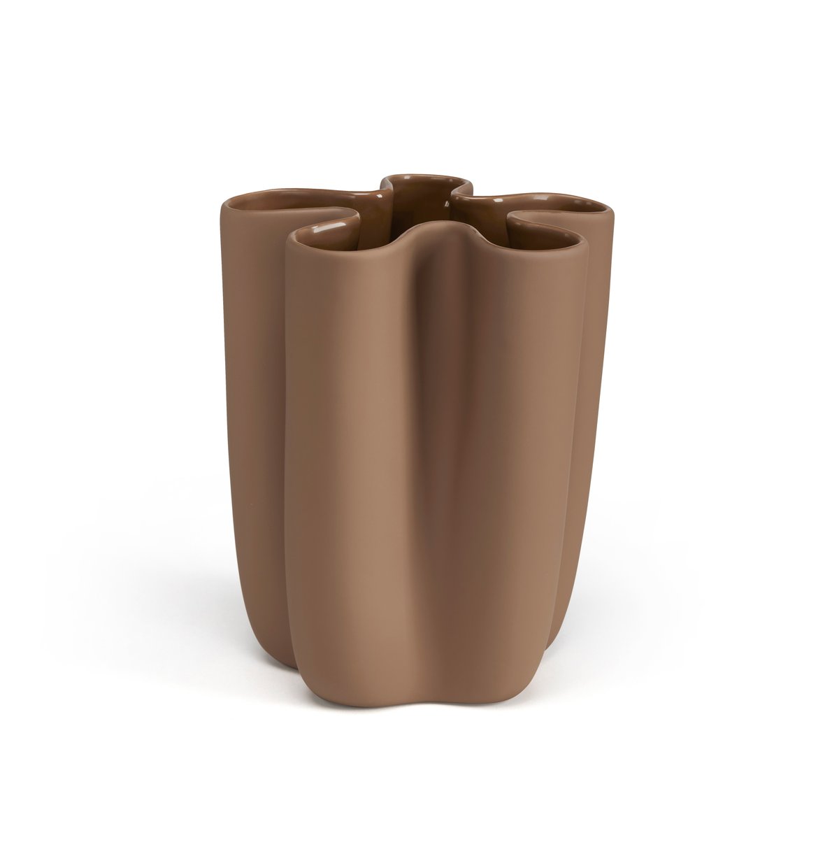 Cooee Design Tulipa vas hazelnut 20 cm | Skandinavisk Design | Vaser | Brun