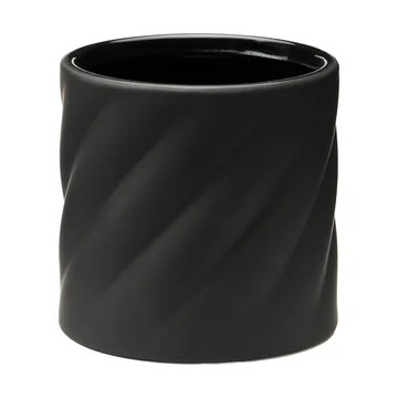 Twist blomkruka - Black, small Ø12 cm - Cooee Design