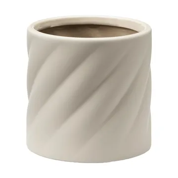 Twist blomkruka - Sand, small Ø12 cm - Cooee Design