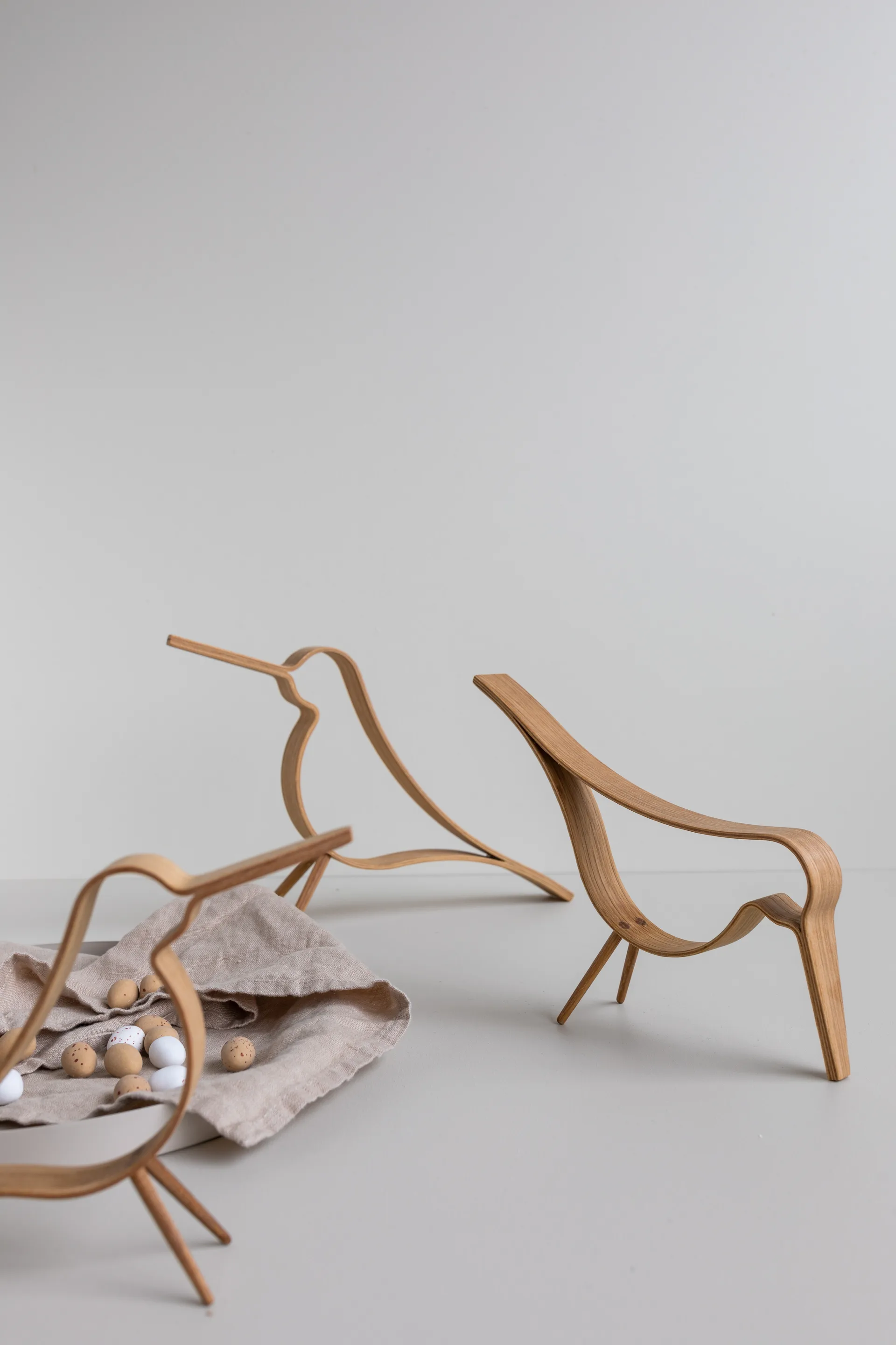 Woody Bird liten, Ek Cooee Design