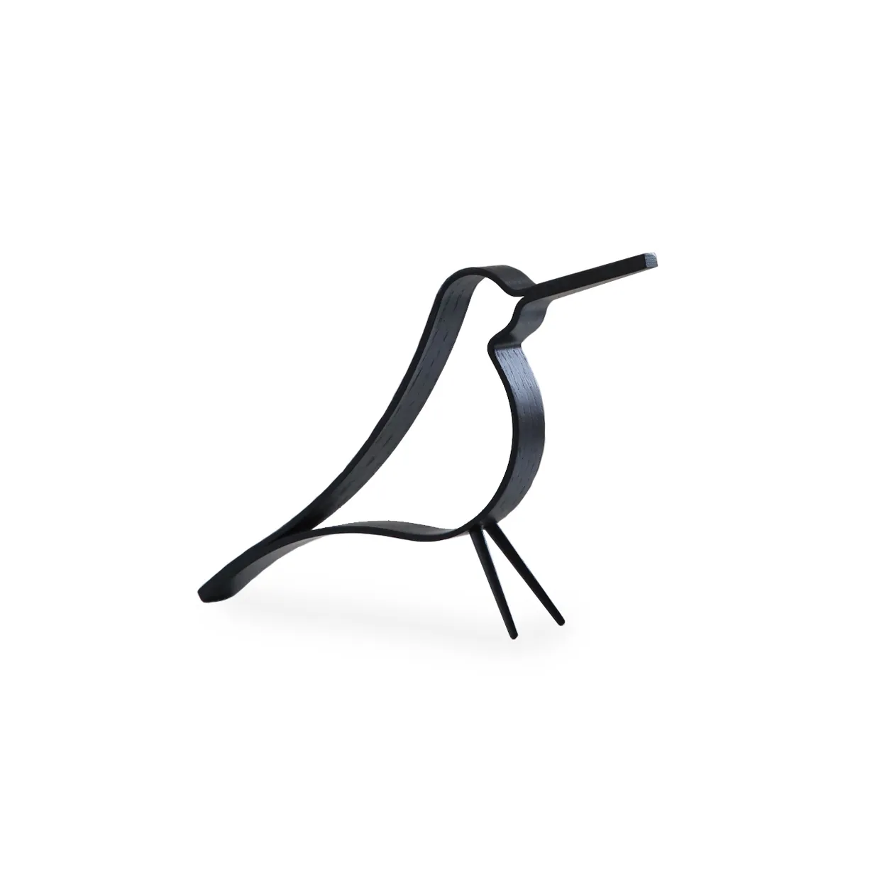Cooee Design Woody Bird liten Svartbetsad ek | Skandinavisk Design | Skulpturer & Porslinsfigurer | Svart