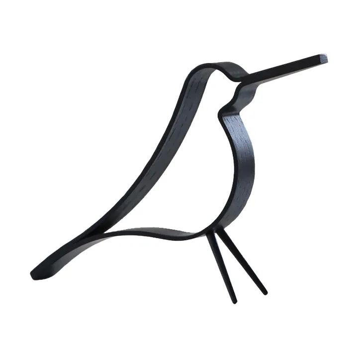 Woody Bird liten - Svartbetsad ek - Cooee Design