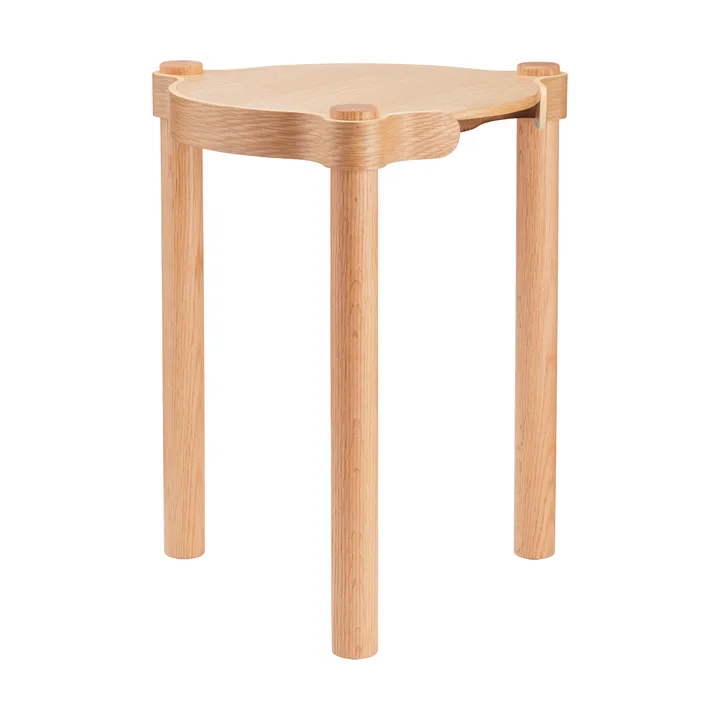 Woody rund pall - Ek, Ø38x46 cm - Cooee Design