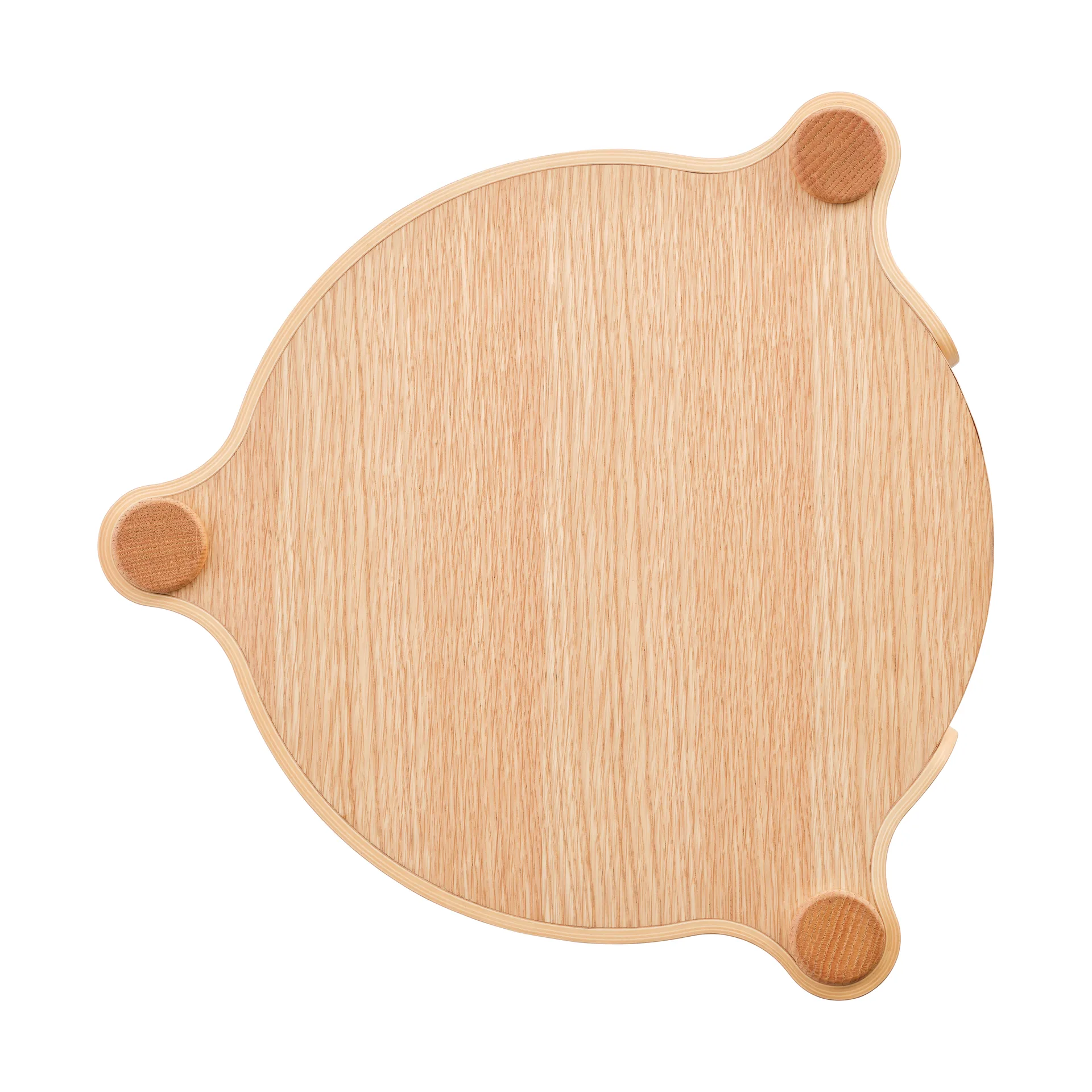 Woody rund pall, Ek, Ø38x46 cm Cooee Design