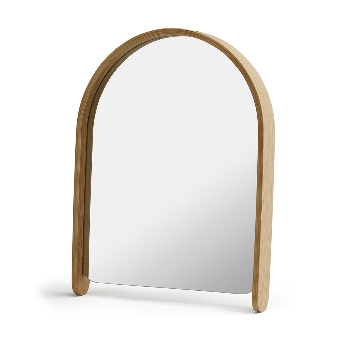 Cooee Design Woody spegel 32x41 cm Oak | Skandinavisk Design | Bordsspeglar | Brun