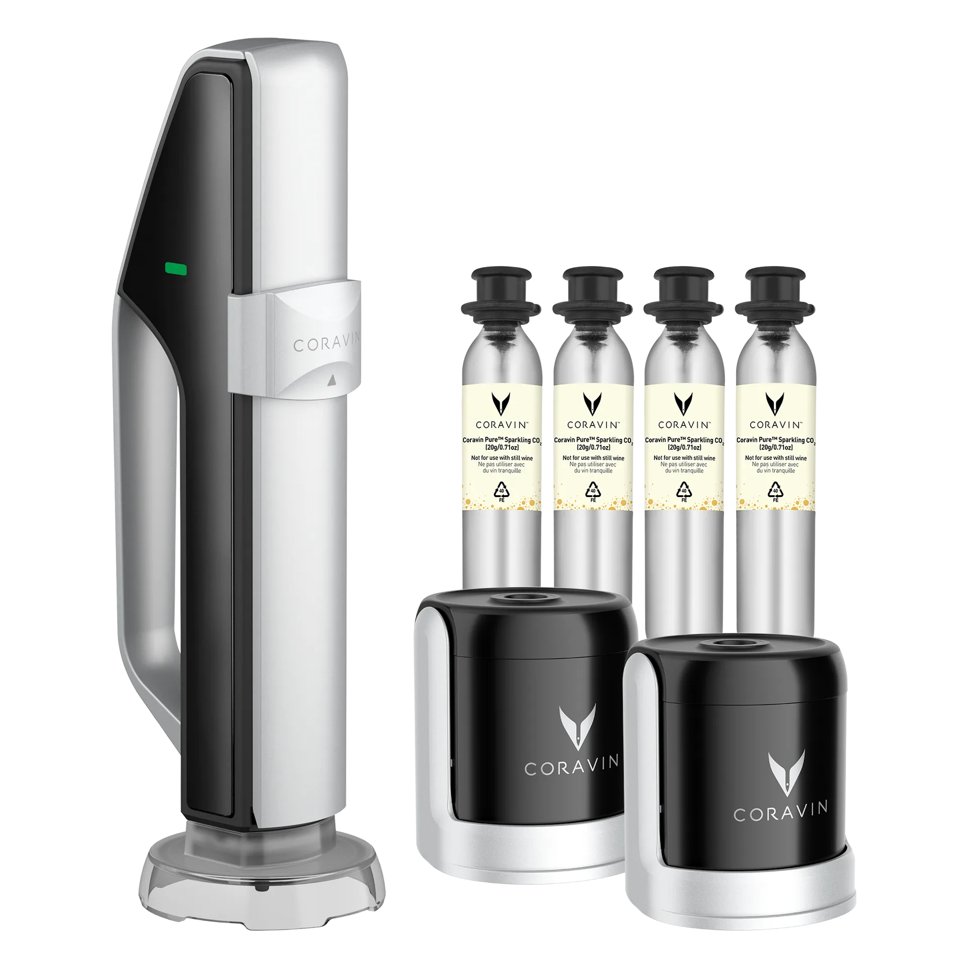 CORAVIN™ Sparkling Wine Vinsystem, H25,4 cm Coravin