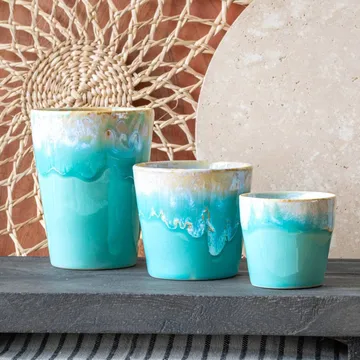 Grespresso lattemugg - Aqua, 37,5 cl - Costa Nova