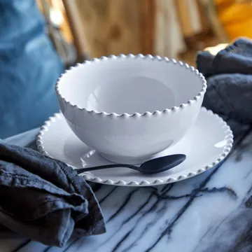 Pearl skål - Vit, Ø17 cm - Costa Nova